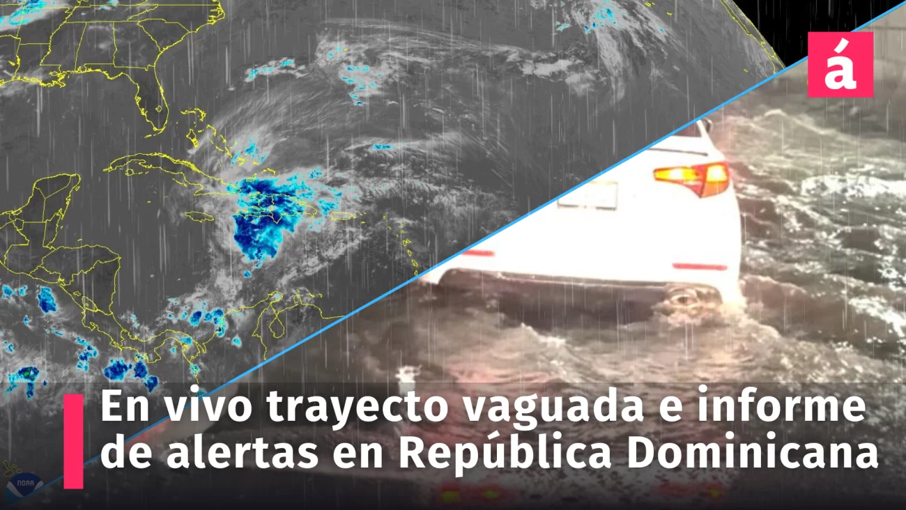 En vivo el trayecto de la vaguada y la actualización de las alertas