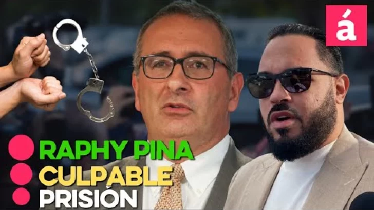 Fiscal que acusó a Raphy Pina: “Le faltó aceptación y arrepentimiento”
