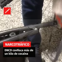 DNCD confisca más de un kilo de cocaína