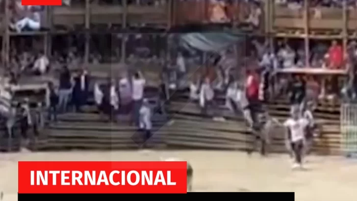 Al menos 4 muertos por desplome de palco de una plaza de toros en Colombia