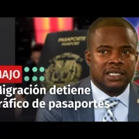 Migración detiene tráfico de pasaportes en Santiago