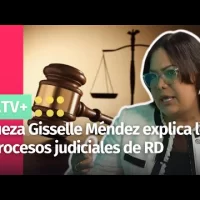 Jueza Gisselle Méndez explica los procesos judiciales de RD