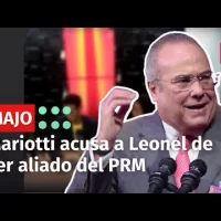 Mariotti acusa a Leonel de ser aliado del PRM, de no saber perder y dividir al PLD