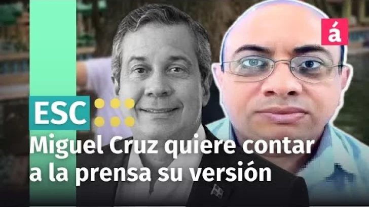 Miguel Cruz quiere contar a la prensa su versión del crimen del ministro Jorge Mera