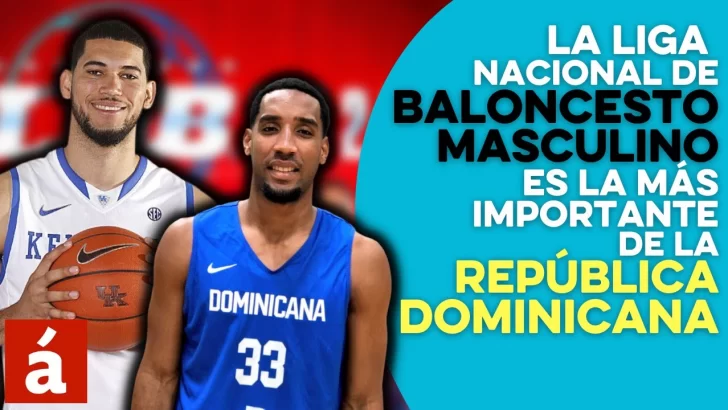 La liga nacional de baloncesto masculina es la más importante de la República Dominicana