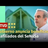 Presidente Abinader anuncia beneficios adicionales a los afiliados del SeNaSa