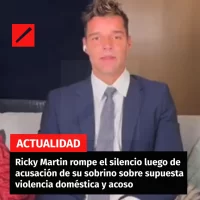 Ricky Martin rompe el silencio luego de acusación de su sobrino sobre supuesta violencia doméstica y acoso