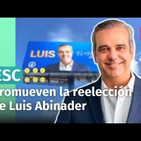 Promueven la reelección de presidente Luis Abinader en Santiago