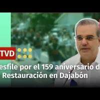 Desfile oficial por 159 Aniversario de la Restauración, Capotillo, Dajabón