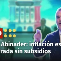 A dos años de gobierno Abinader destaca que inflación estaría disparada sin subsidios