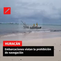 Embarcaciones violan la prohibición de navegación
