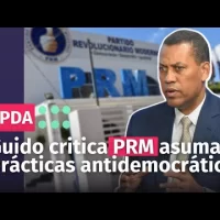 Guido critica PRM asuma prácticas antidemocráticas que provocaron división del PRD