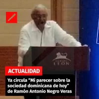 Ya circula “Mi parecer sobre la sociedad dominicana de hoy” de Ramón Antonio Negro Veras