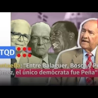 Entre Balaguer, Bosch y Peña Gómez, el único demócrata fue José Francisco, según Eulogio Santaella