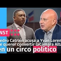Pedro Catrain acusa a Yván Lorenzo de querer convertir la Cámara Alta en un circo político