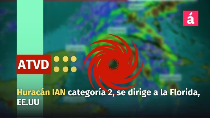 En vivo trayectoria huracán IAN, ahora categoría 2