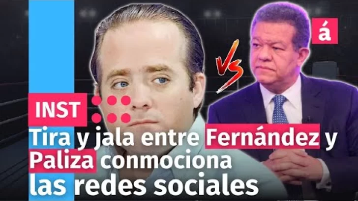 Tira y jala entre Fernández y Paliza conmociona las redes sociales