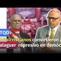 Caram dice socialcristianos convirtieron al Balaguer represivo en demócrata