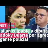 Hallan culpable a diputado Sadoky Duarte por agredir agente policial