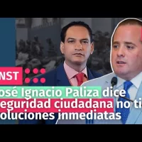 José Paliza dice seguridad ciudadana no tiene soluciones inmediatas y tomará “algo de tiempo”
