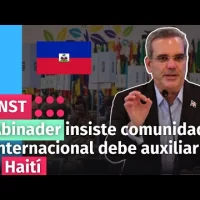 Abinader insiste comunidad internacional debe auxiliar a Haití