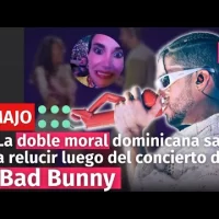 La doble moral sale a relucir luego del concierto de Bad Bunny
