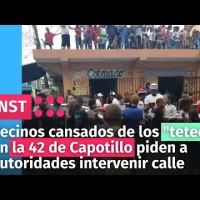 Vecinos cansados de los “teteos” en la 42 de Capotillo piden a autoridades intervenir calle