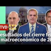Presidente Abinader y ministros de Hacienda y Economía presentan resultados de cierre fiscal 2022