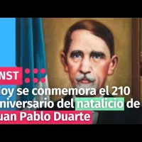 Hoy se conmemora el 210 aniversario del natalicio de Juan Pablo Duarte