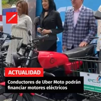 Conductores de Uber Moto podrán financiar motores eléctricos