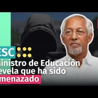 Ángel Hernández, ministro de Educación, revela que ha sido amenazado