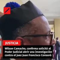 Wilson Camacho, confirma solicitó al Poder Judicial abrir una investigación contra el juez Juan Francisco Consoró