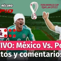 México vs. Polonia: Relatos y comentarios en vivo