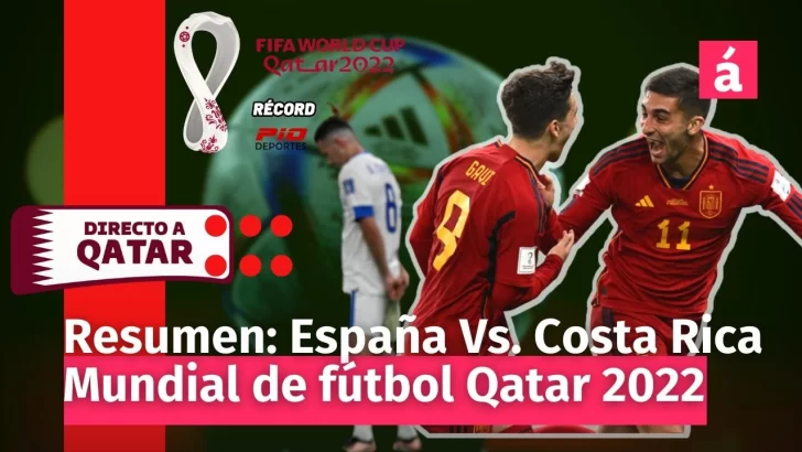 España vs Costa Rica: Video resumen del partido