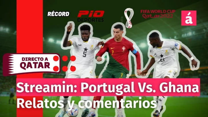 Portugal vs Ghana: Relatos y comentarios en vivo