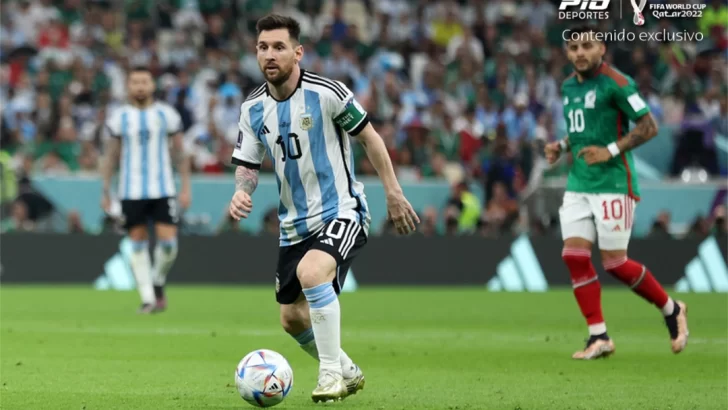Argentina vs México: Golazo de Lionel Messi