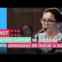 Miriam Germán se mudó de casa ante amenazas de matar a su hijo