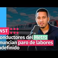 Conductores del Metro anuncian paro de labores indefinido