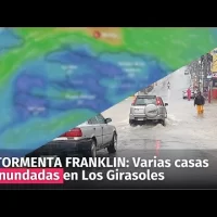 Tormenta Franklin: Más de una decena de casas se encuentran inundadas en Los Girasoles