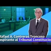 Rafael A. Contreras Troncoso, se presenta como aspirante al Tribunal Constitucional ante el CNM