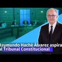 Raymundo Haché Álvarez postulante al Tribunal Constitucional