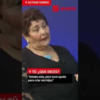 Dulce Them de Chaljub “Estaba sola, pero tuve ayuda para criar mis hijos”  #acentotv