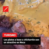 Los platos a base a chicharrón son un atractivo en Moca