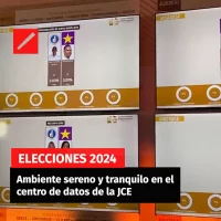 Ambiente sereno y tranquilo en el centro de datos de la JCE