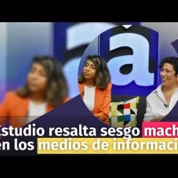 Estudio resalta sesgo machista en los medios de información