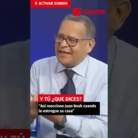 Eduardo Selman “Así reacciono Juan Bosh cuando le entregue su casa”  #acentotv