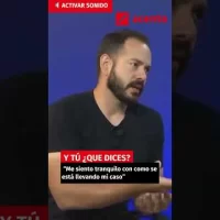 “Me siento tranquilo con como se está llevando mi caso”