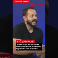 “Para trabajar con el banco se necesitaron muchos documentos, hoy esto me sirve de prueba”