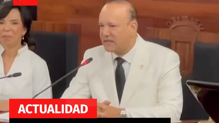 Juramentación Ulises Rodríguez como alcalde Santiago