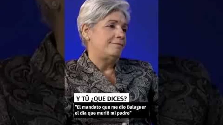 Xiomara Herrera “El mandato que me dio Balaguer el día que murió mi padre”